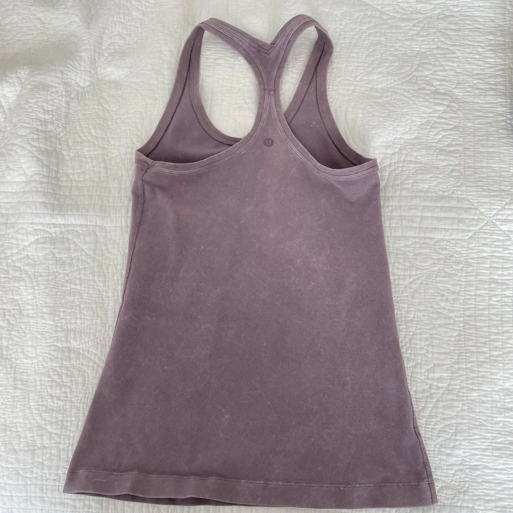 lululemon Purple Racerback Tank - Picture 2 of 2